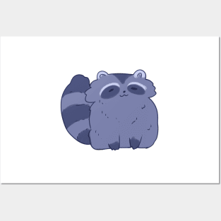 Chunky Raccoon Posters and Art